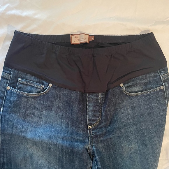 PAIGE Maternity Jeans Size 30 - Picture 3 of 5